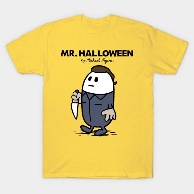 Mr. Halloween T-Shirt by ClayGrahamArt